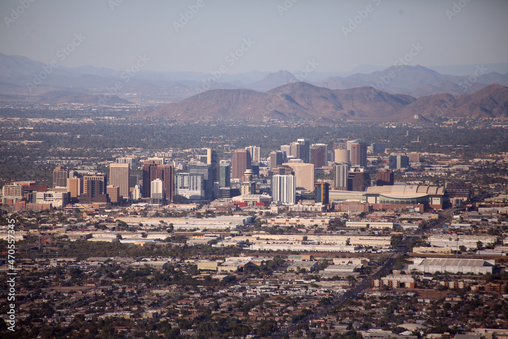 Fototapeta premium Phoenix skyline