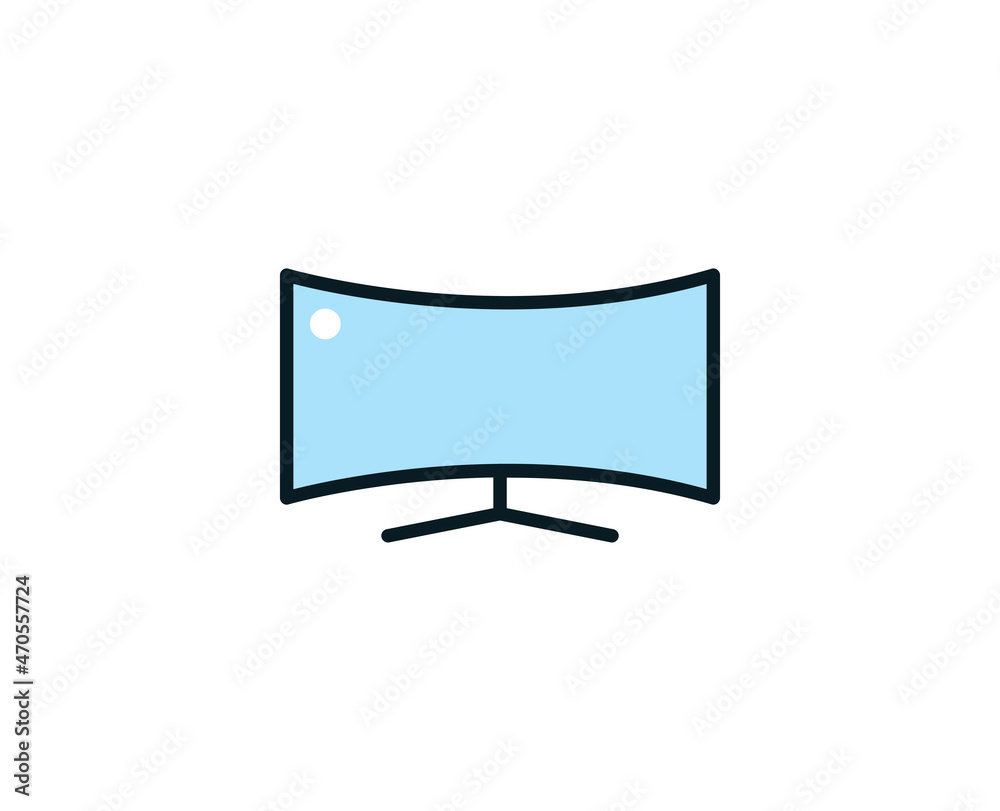 Line TV icon isolated on white background. Outline symbol for website design, mobile application, ui. Electronics pictogram. Vector illustration, editorial stroсk. Line TV icon isolated on white background. Outline symbol for website design, mobile application, ui. Electronics pictogram. Vector illustration, editorial stroсk.