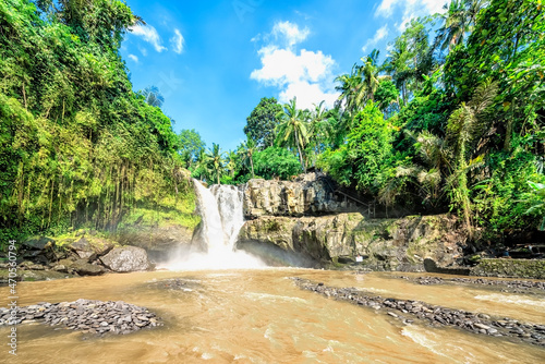 Tegenungan waterfall in Bali, Indonesia photo