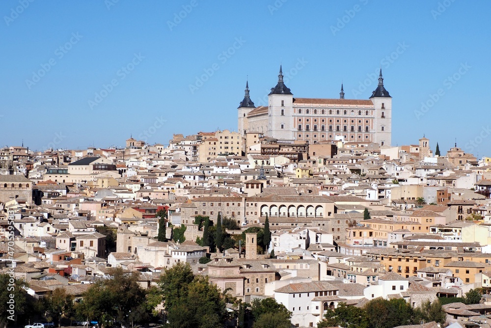 View of Toledo with the alcazar