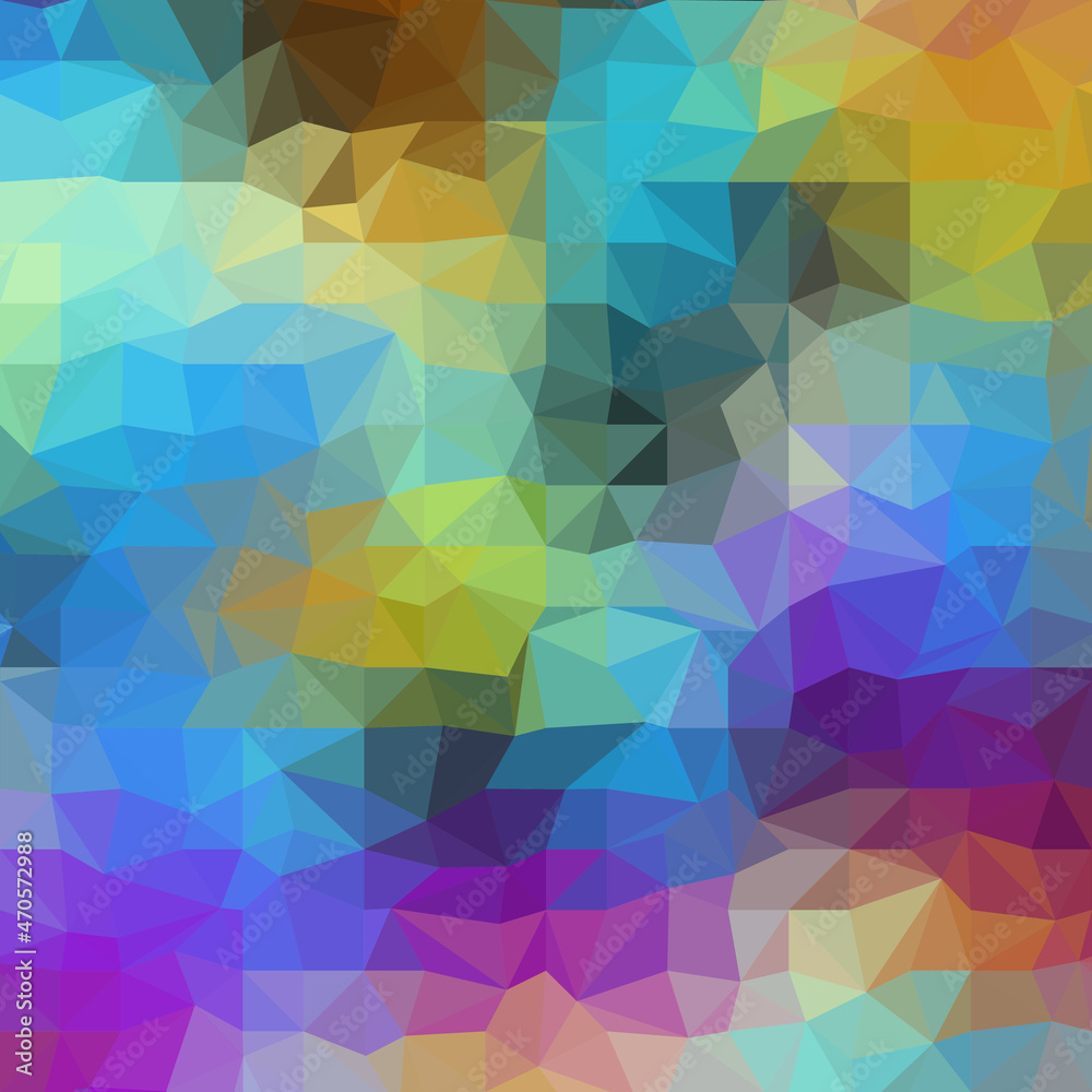 Obraz premium Geometric abstract pattern in low poly style.