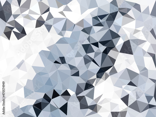 Polygon Illustration Grafik Hintergrund geometrische dreieckige triangel wei   Schnee