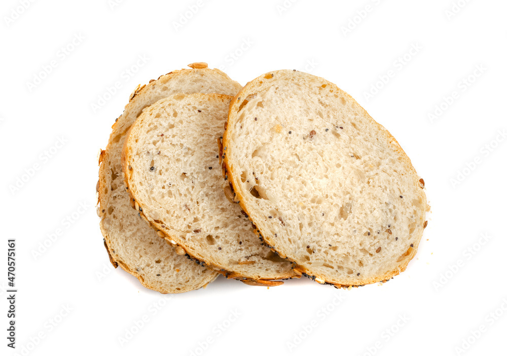 Homemade Sourdough Bread Loaf Slices