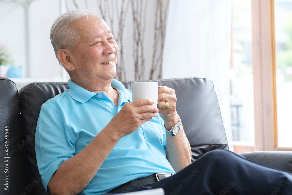 Senior man reading book and stay alone at home. Senior man reading book and stay alone at home.