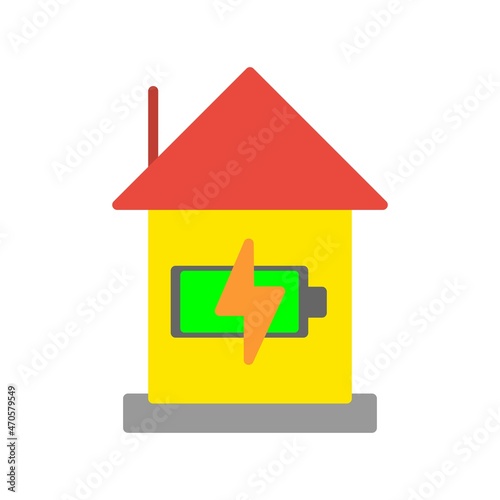  Battery Flat Vector Icon Design
