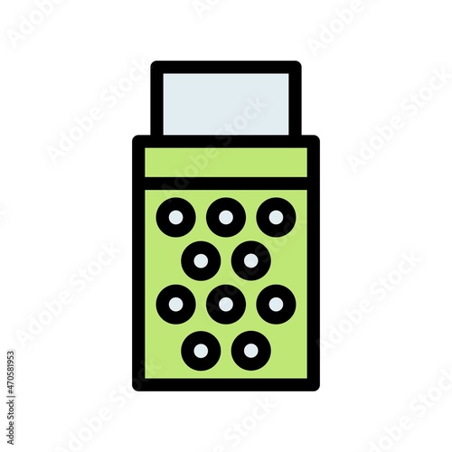 Grater Line Filled Vector Icon Design
