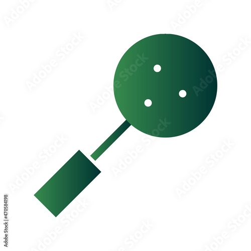 Skimmer Glyph Gradient Vector Icon Design