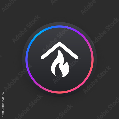 Fire Insurance -  UI Icon
