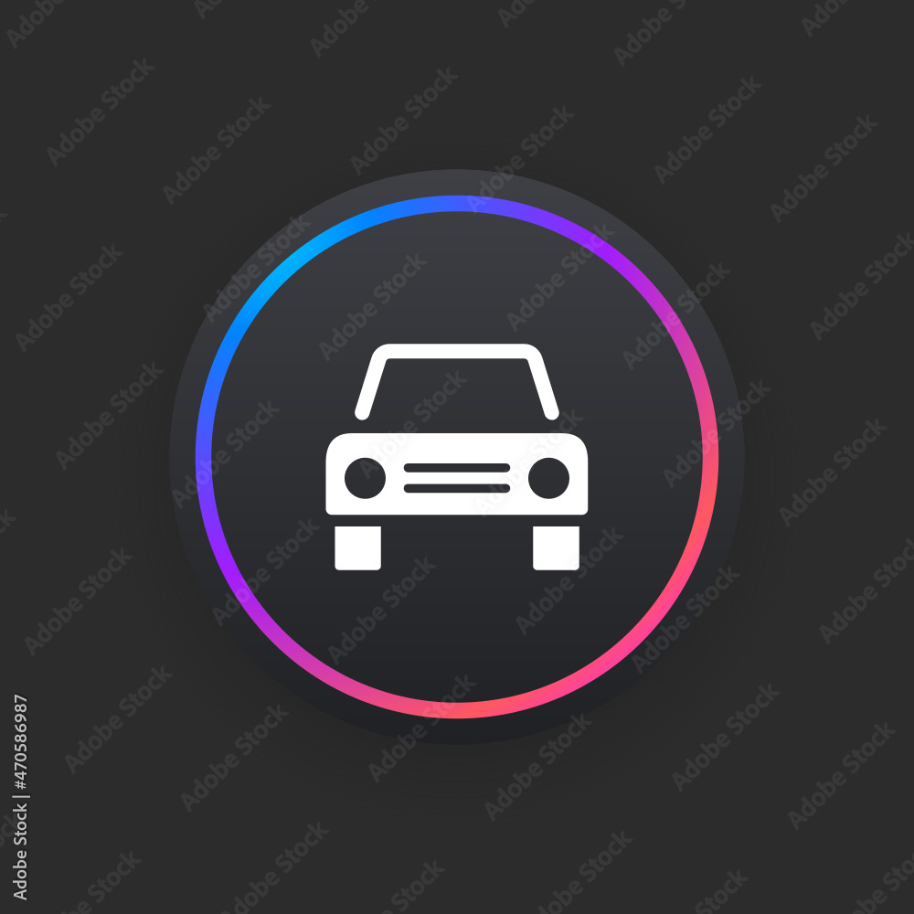 Obraz premium Taxi - UI Icon