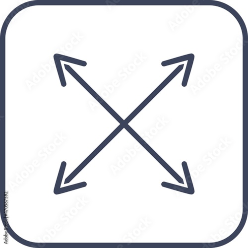 Flexibility Glyph Round Corner Vector Icon Design