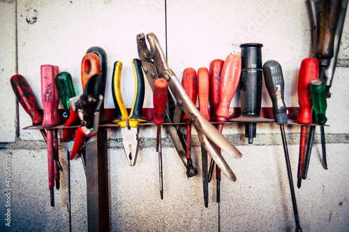 home working tool box photo