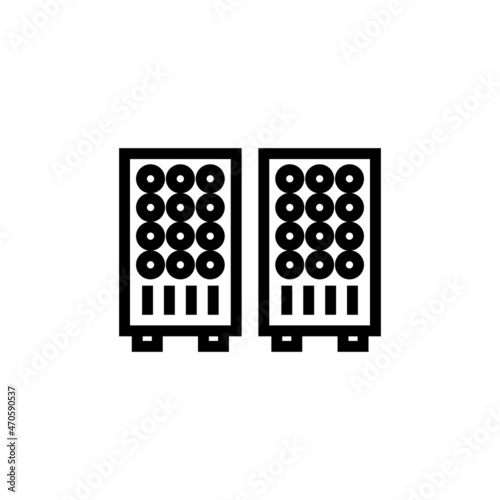 Data Storage icon in vector. Logotype