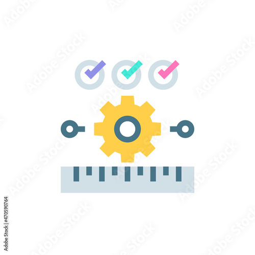 Reverse Engineering icon in vector. Logotype