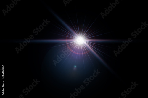 lighting warm lens flare colorful