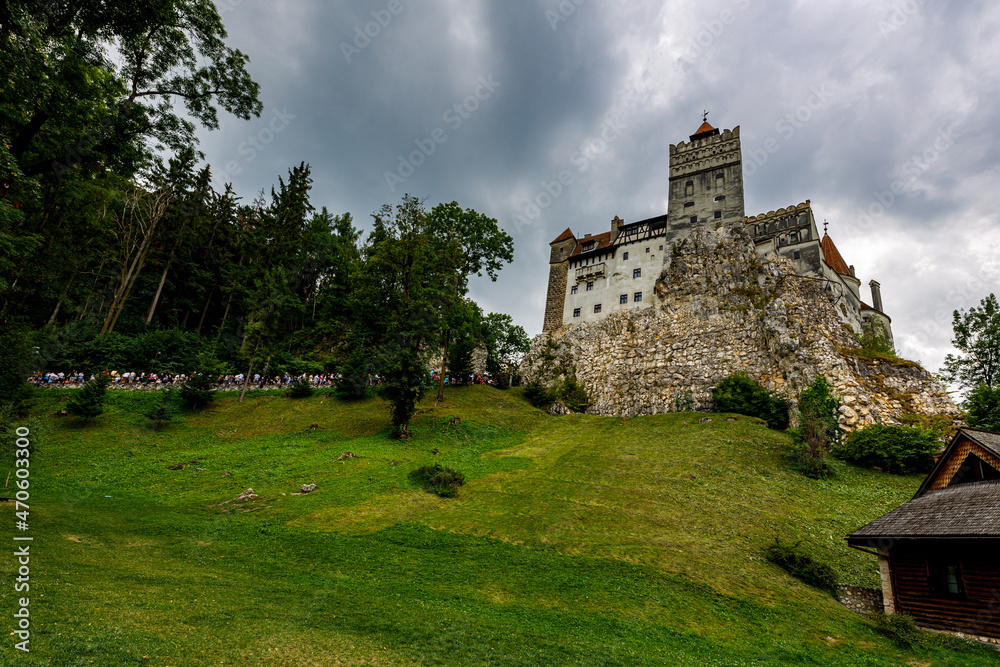 The castle of bran in Transylvania Romania