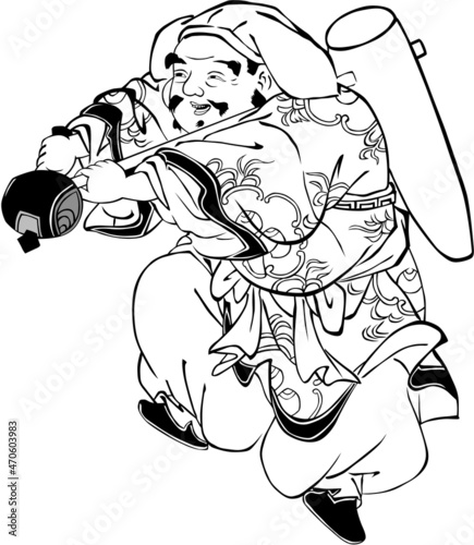 浮世絵　福の神　その8