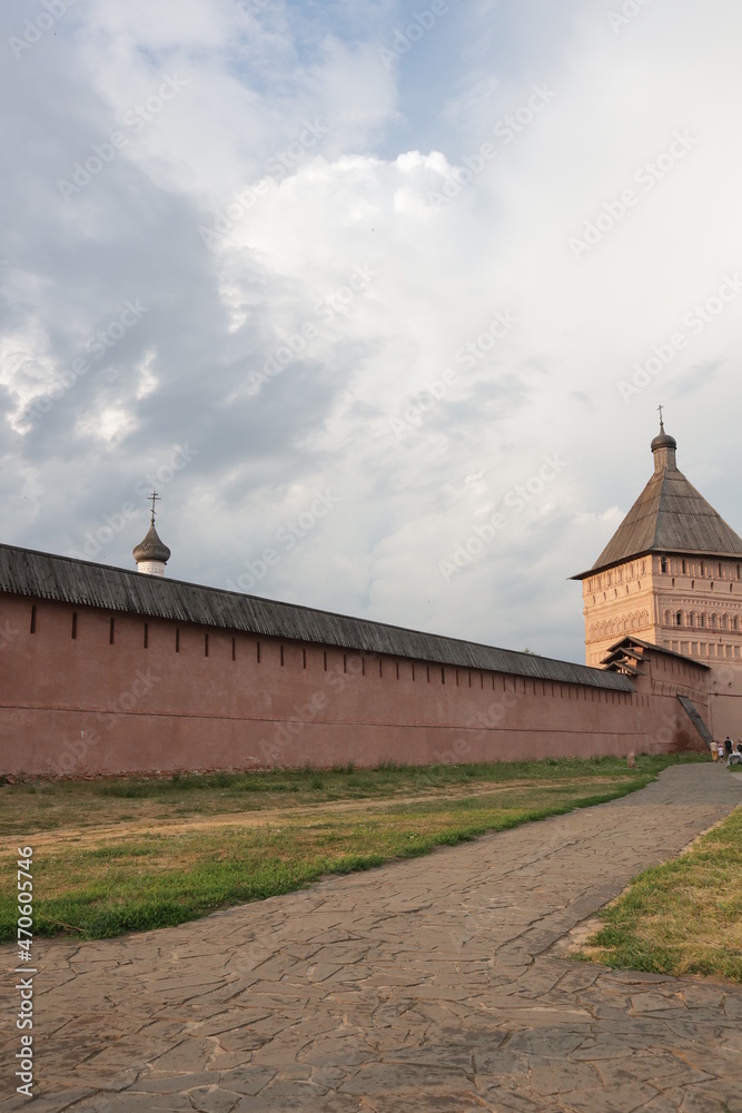 Suzdal town monastery