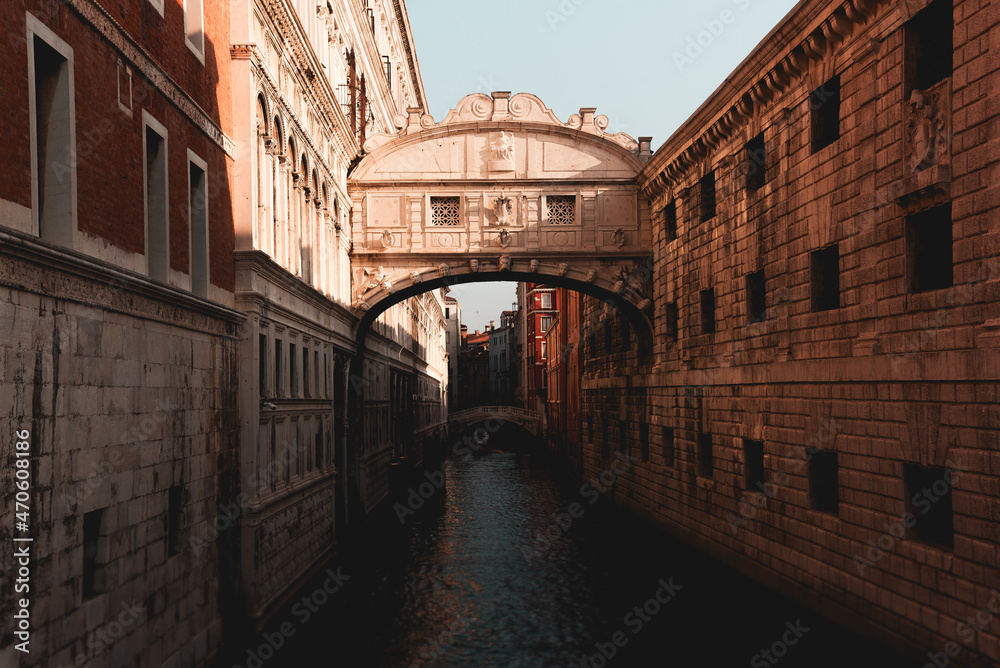 Pont des soupirs de Venise, Italie