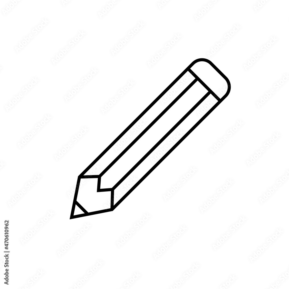 pencil line icon pencil line icon