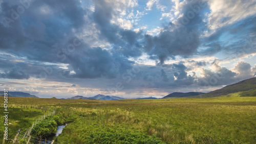 Connemara National Park, Park’s mountains , landscapes of Connemara, Ireland   photo