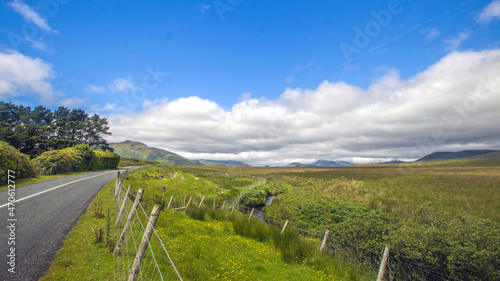 Connemara National Park, Park’s mountains , landscapes of Connemara, Ireland   photo