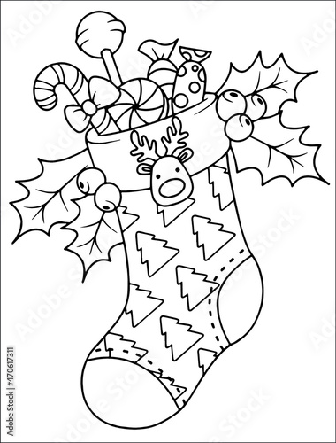 Christmas sock 05