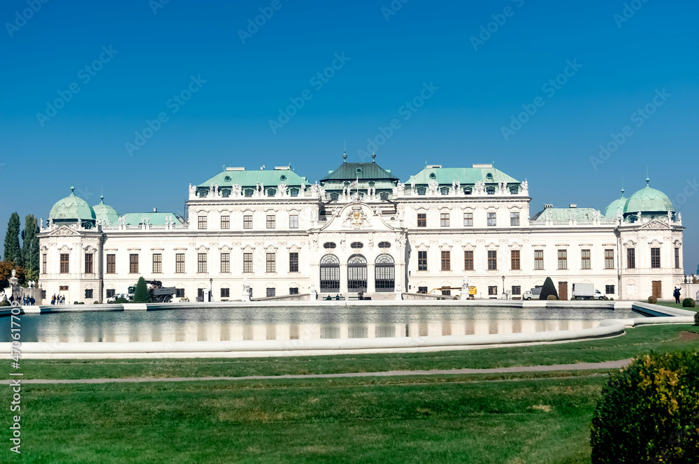 Belvedere, baroque palace, Vienna, Austria, museum