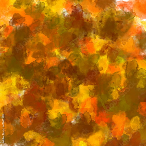  Abstract Background Impressionist Ochre Orange Brown