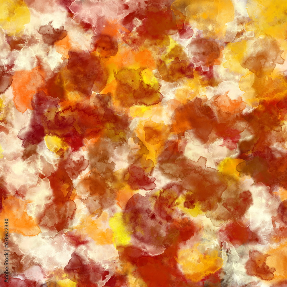 Abstract Background Impressionist Brown Yellow Abstract Background Impressionist Brown Yellow