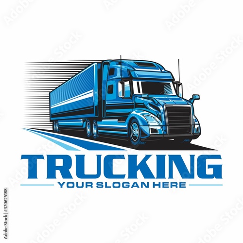 trucking logo semi trailer truck logo
