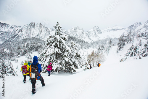 Winter adventure in Aiguestortes and Sant Maurici National Park, Spain