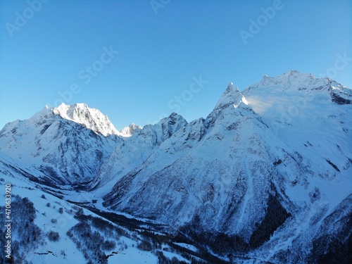 Russian mountains. Arkhyz.. Winter © Евгений Таран