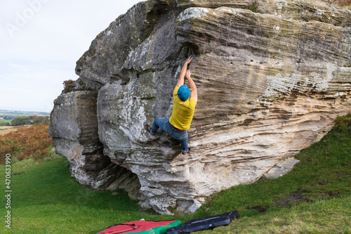 Bouldering in Northumberland