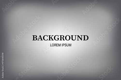 Gray business banner. Gradient soft tones background. Blurry colors. Texture for design applications, website pages. Vector image
