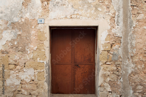 Old Rusty Door. Salento, Italy
