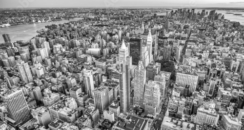 New York City. Wonderful view of Manhattan Skyscrapers