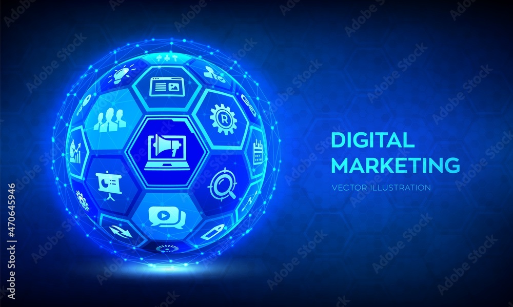 Digital Marketing Background