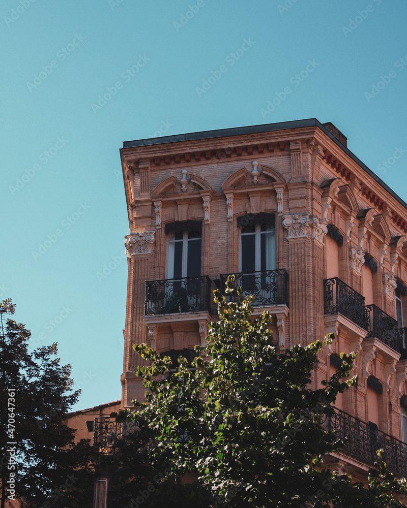 old building in the city