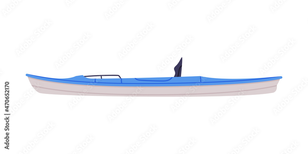 Rowboat as Watercraft or Swimming Water Vessel Vector Illustration Rowboat as Watercraft or Swimming Water Vessel Vector Illustration