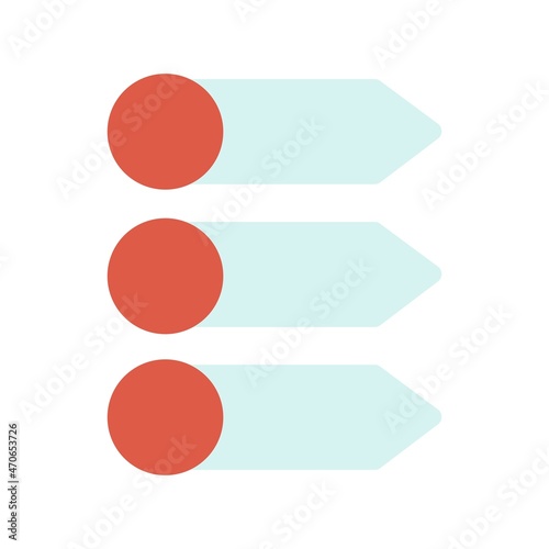 Priority Flat Vector Icon Design