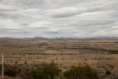 Landschaft im Mountain Zebra Nationalpark in Südafrika