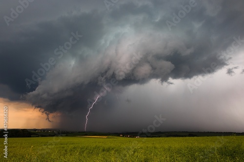 Canvas-taulu Severe storm