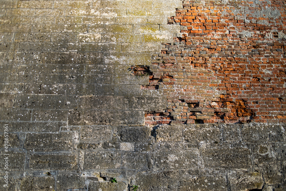 Obraz premium Architecture elements of old castle