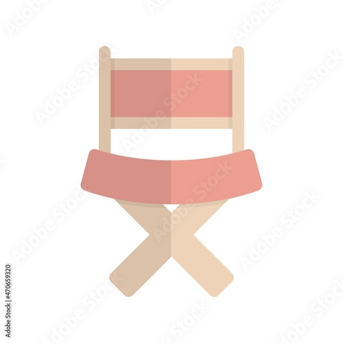  Chair Flat Light Vector Icon Design