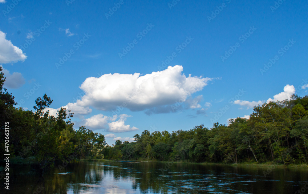 Beautiful tranquil scene at an Arkansas River Beautiful tranquil scene at an Arkansas River