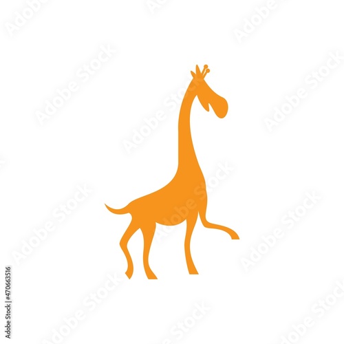 Giraffe logo illustration