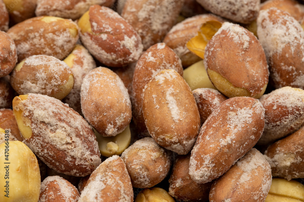 Close-up salted peanuts. food background. Snack Fresh Nuts. Close-up salted peanuts. food background. Snack Fresh Nuts.