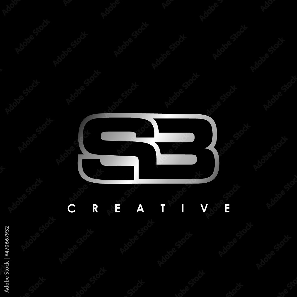 SB Letter Initial Logo Design Template Vector Illustration