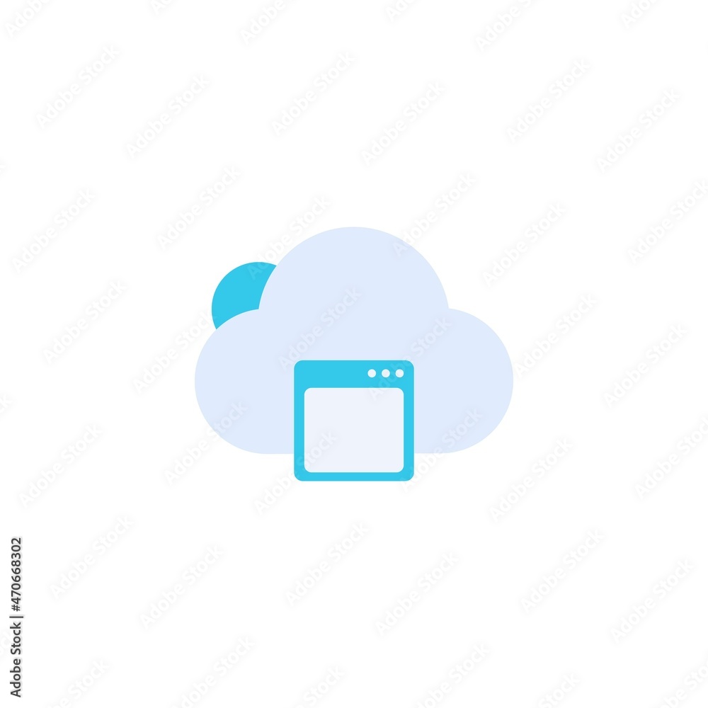 terminal cloud console icon flat style graphic design vector terminal cloud console icon flat style graphic design vector