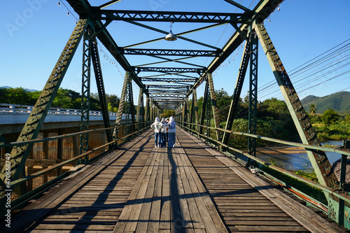 railway bridge over the river